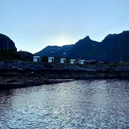 High End Sea At A In Lofoten Apartment Moskenes