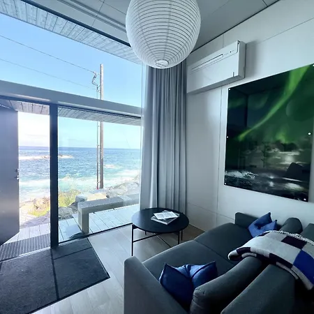 High End Sea At A In Lofoten Leilighet *