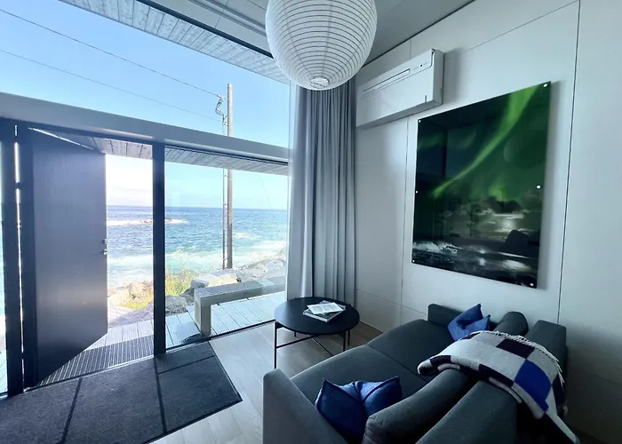 High End Sea At A In Lofoten Lägenhet *